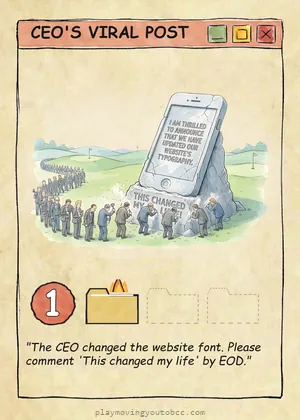 CEO'S VIRAL POST