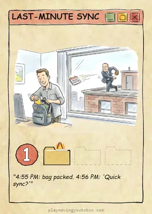 LAST-MINUTE SYNC